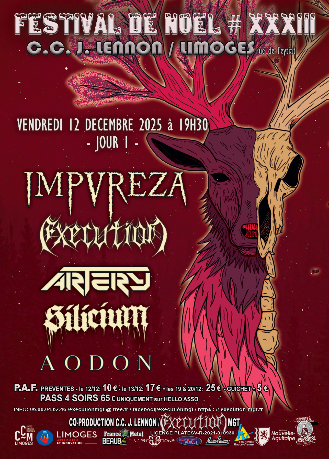 Asso EXECUTION Mgt FLYER FEST DE NOEL 33 RECTO V2 2 JOUR 1 RVB