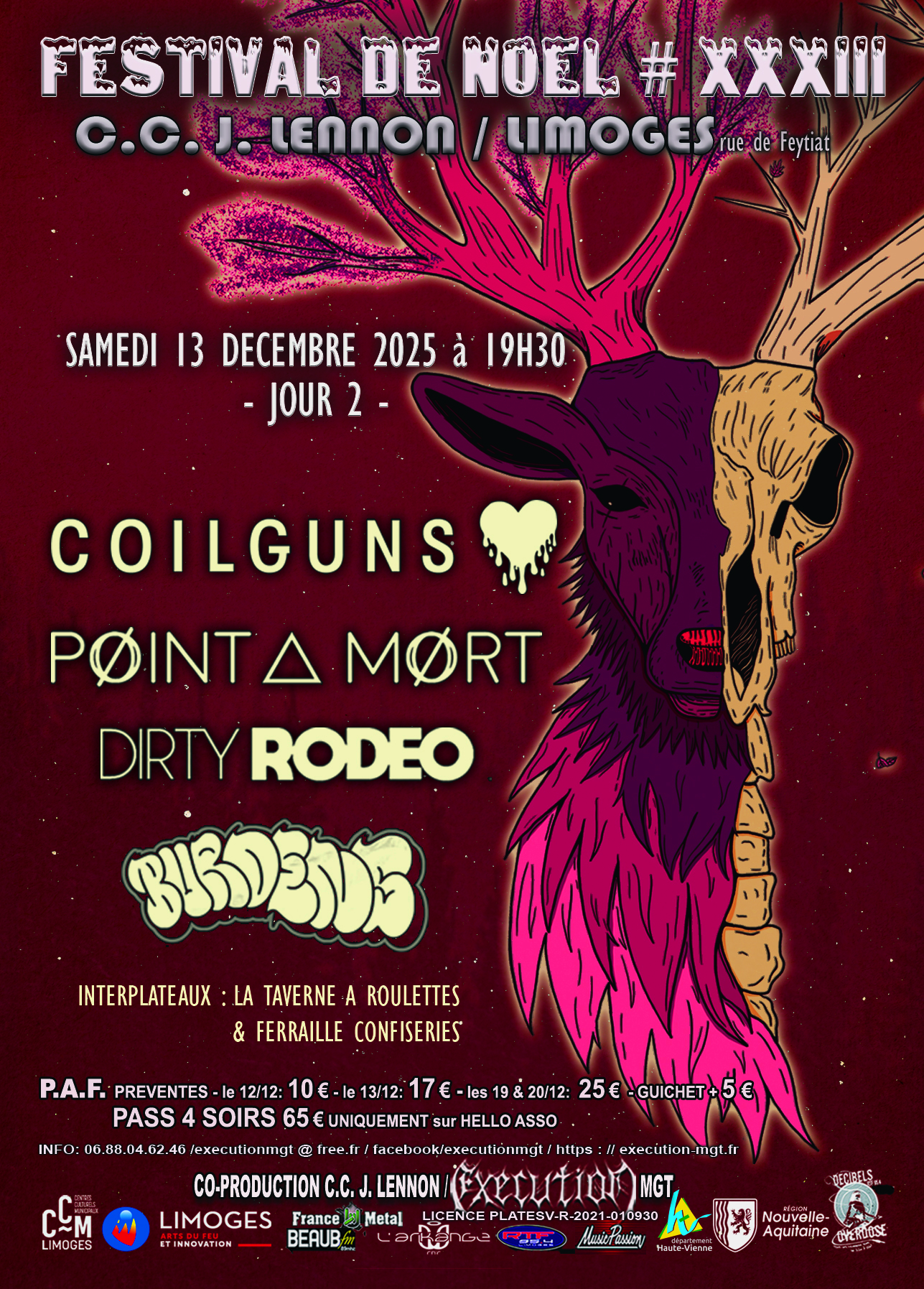 Asso EXECUTION Mgt FLYER FEST DE NOEL 33 RECTO V2 2 JOUR 2